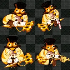 Timekeeper Cookie (CRK) animated mouse cursor