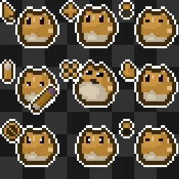 Toadstool, your mouse friend animated mouse cursor