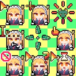 Tohru animated mouse cursor
