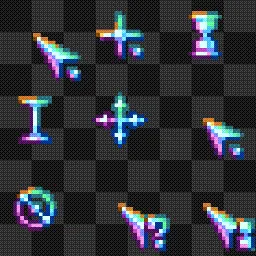 True Rainbow Cursor (Terraria)
