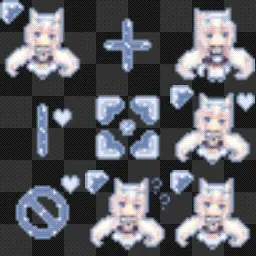 Vanilla Nekopara anime animated mouse cursor