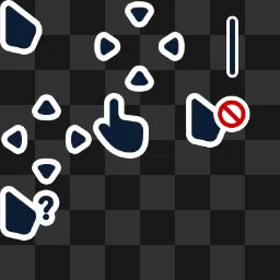 Vision-Black mouse cursor