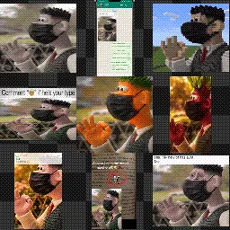 wallace mask mouse cursor