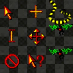 Windows 95 Plus: Jungle animated mouse cursor