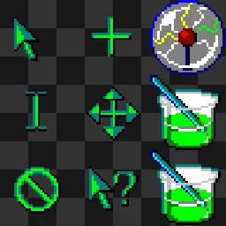 Windows 95 Plus: Science animated mouse cursor