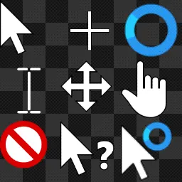 Windows Aero Default animated mouse cursor