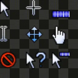 Windows XP HD версия animated mouse cursor