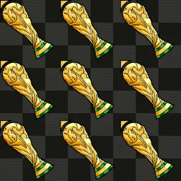 World Cup Trophy Argentina animated mouse cursor