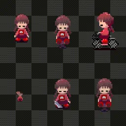 yume nikki madotsuki animated mouse cursor