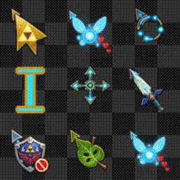 ✨ Zelda Wild Cursor Pack ✨